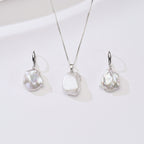 Perlore Keshi Freshwater Pearl Set | 13-15mm AAA Grade