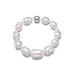 Perlore Lustrous Baroque: Large AA Freshwater Pearl Statement Bracelet