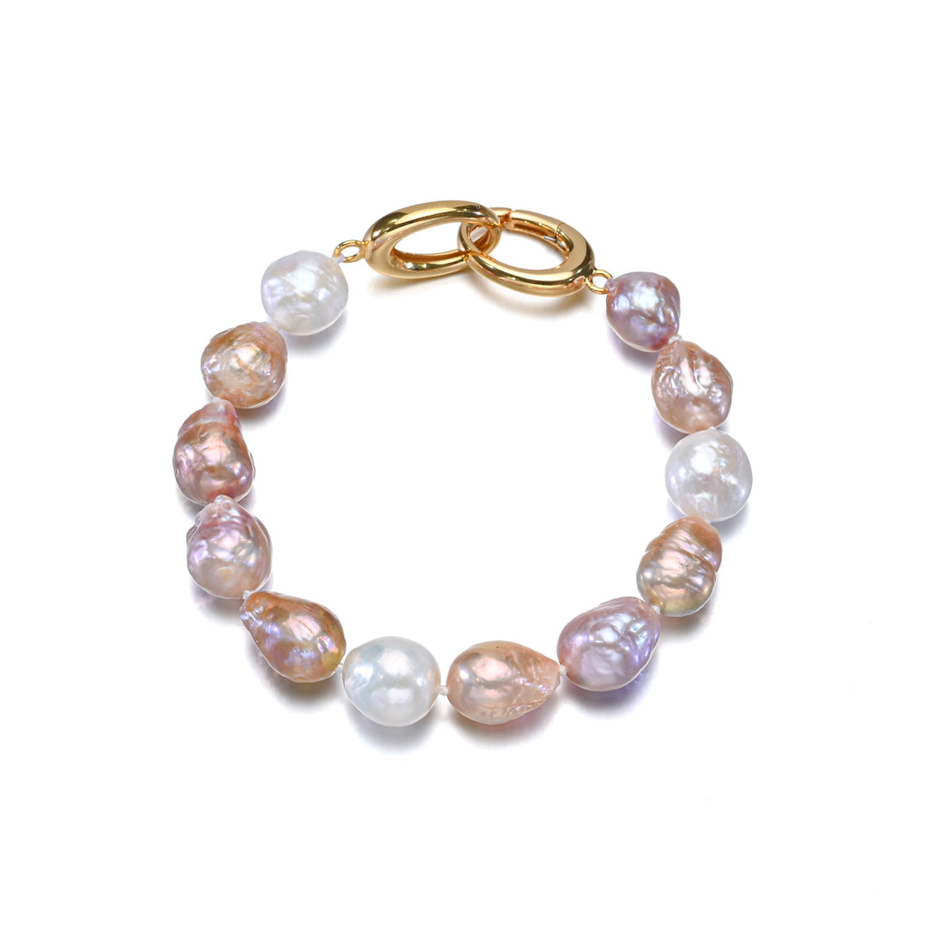 Perlore The Multi-Color "Sunset" Baroque Bracelet