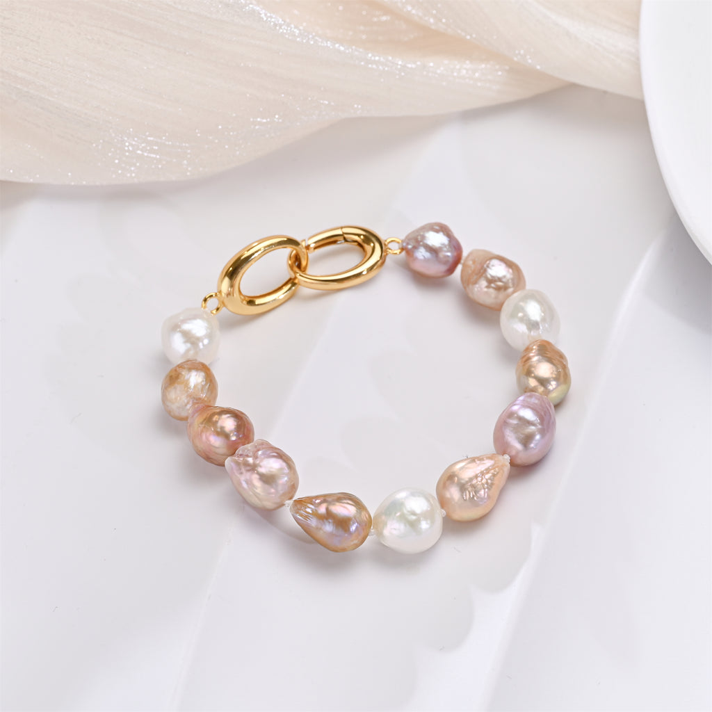 Perlore The Multi-Color "Sunset" Baroque Bracelet