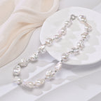 Perlore Grand 20-Inch Large Baroque Freshwater Pearl Necklace