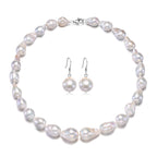 Perlore Edison Baroque Pearl Jewellery Set | 11-13mm AA Grade
