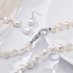 Perlore Lustrous 10mm Baroque Freshwater Pearl Set | AA Grade