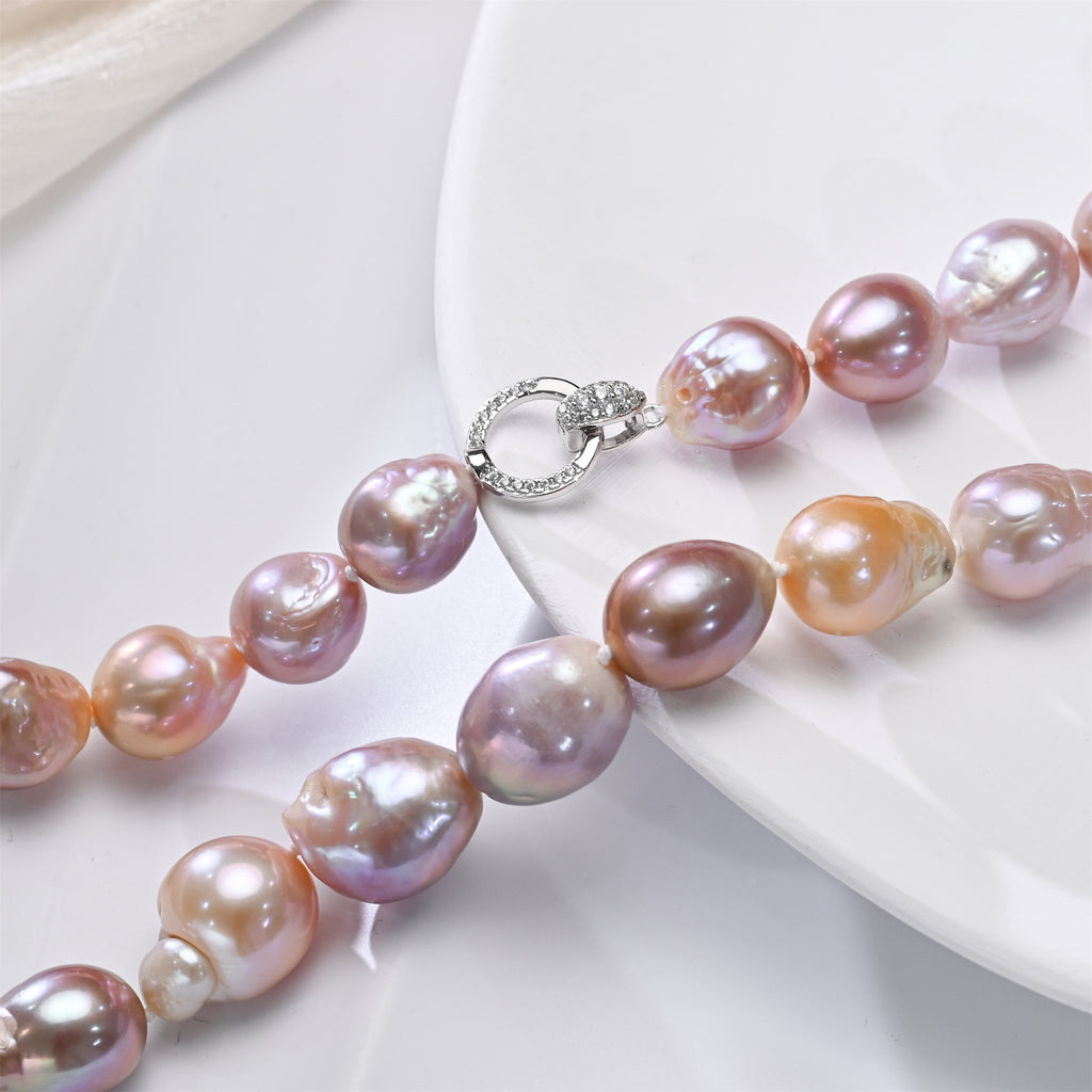 Perlore 11-13mm Baroque Freshwater Pearl Set