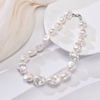 Perlore Artisan 15x20mm Baroque Pearl Necklace