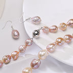 Perlore Lustrous 9-11mm Baroque Freshwater Pearl Set | AA Grade