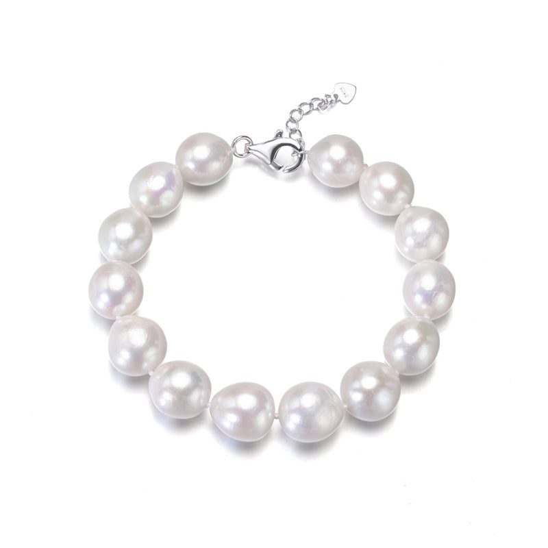 Perlore Edison Baroque Freshwater Pearl Bracelet | 11-13mm