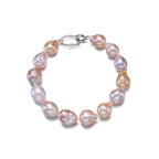 Perlore Multi-Color AA Baroque Pearl Bracelet  10-11mm