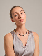 Monochrome Muse Pearl Necklace
