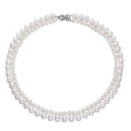 Perlore Luna Tier 18" Double-Strand Pearl Necklace