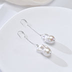 Perlore Freshwater Ethereal Cascade Baroque Pearl Drop Earrings