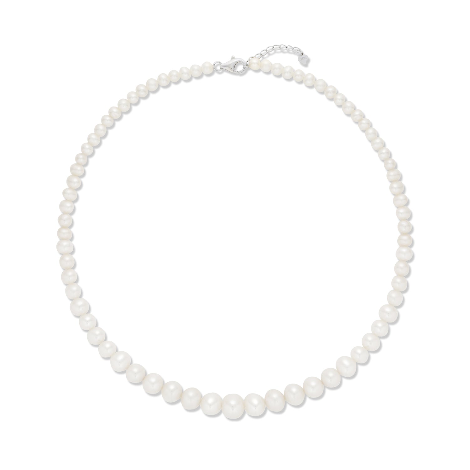 Graduated Freshwater Pearl Necklace