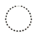 Monochrome Muse Pearl Necklace